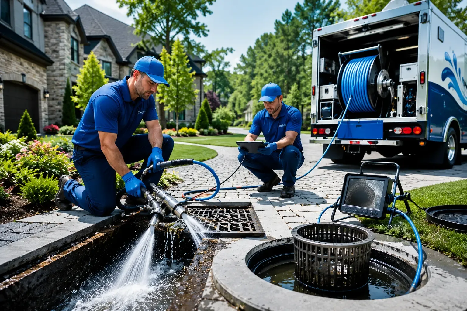Local outdoor drain cleaning professionals in Camp Point, IL